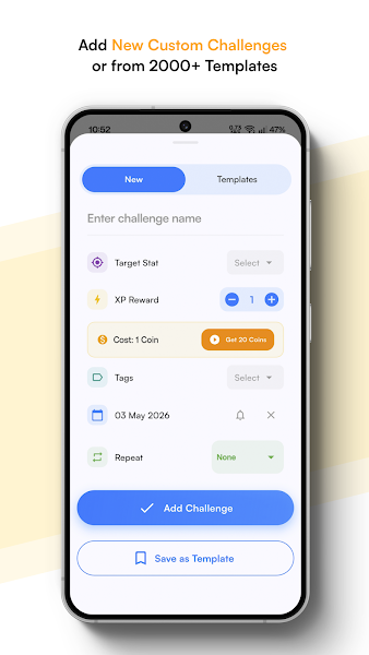 LevelUp App Screenshot